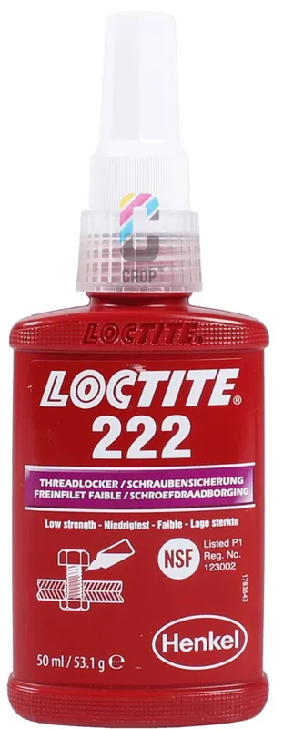 LOCTITE 222 Schroefdraadborgmiddel Paars 50ml - Lage sterkte Populair