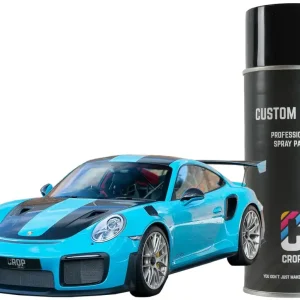 Porsche RS Miami Blue Lak in Spuitbus Beperkte Voorraad