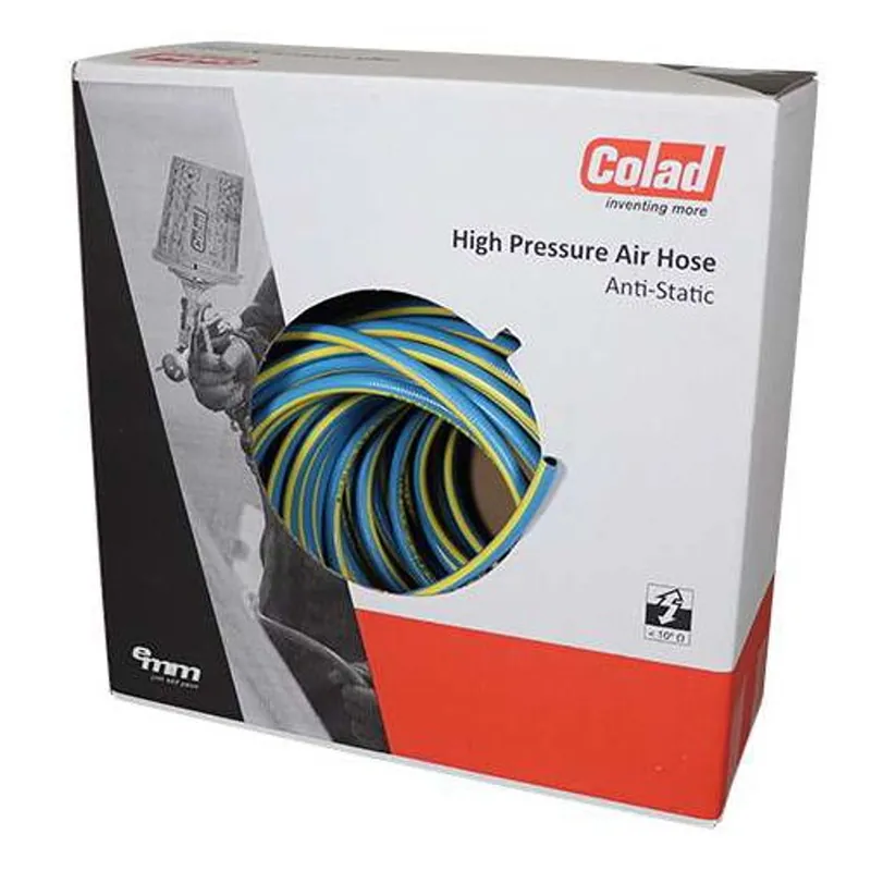 COLAD Anti-Statische Persluchtslang 8x12mm / 100 meter Voordeelprijs