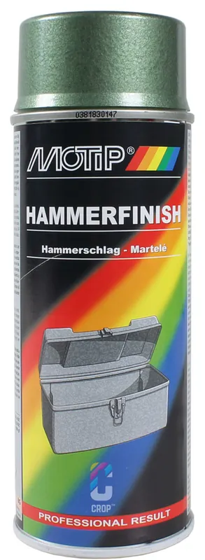 MoTip Hamerslag Verf GROEN spuitbus 400ml Seizoensaanbieding