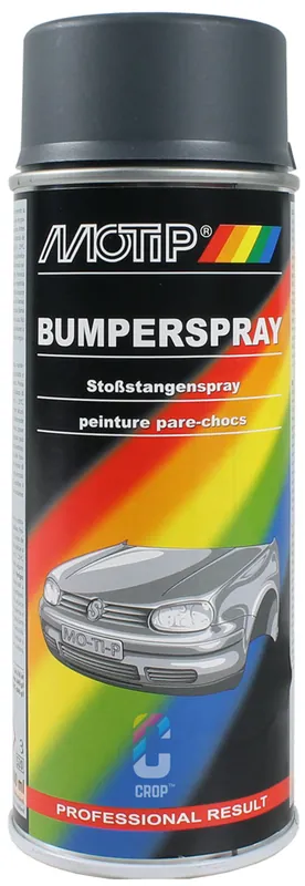MoTip Bumper Verf DONKER GRIJS spuitbus 400ml Nieuw