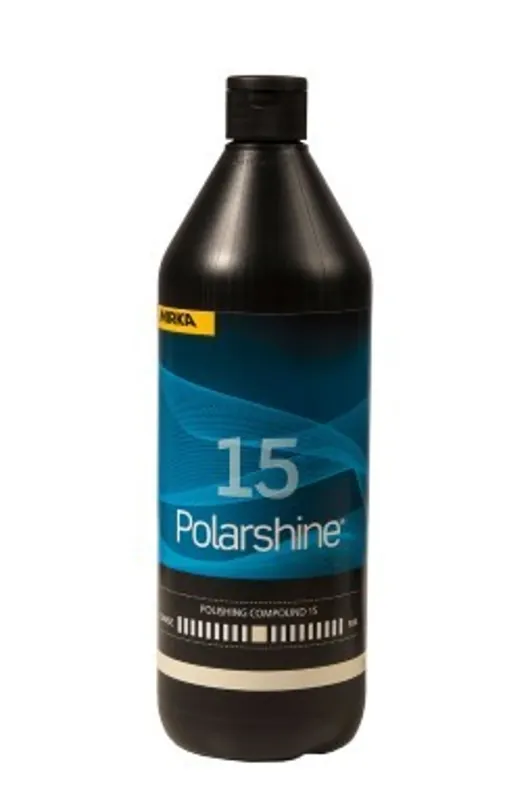 MIRKA Polarshine 15 Polishing Compound MIDDEL GROF 1 liter Bestseller