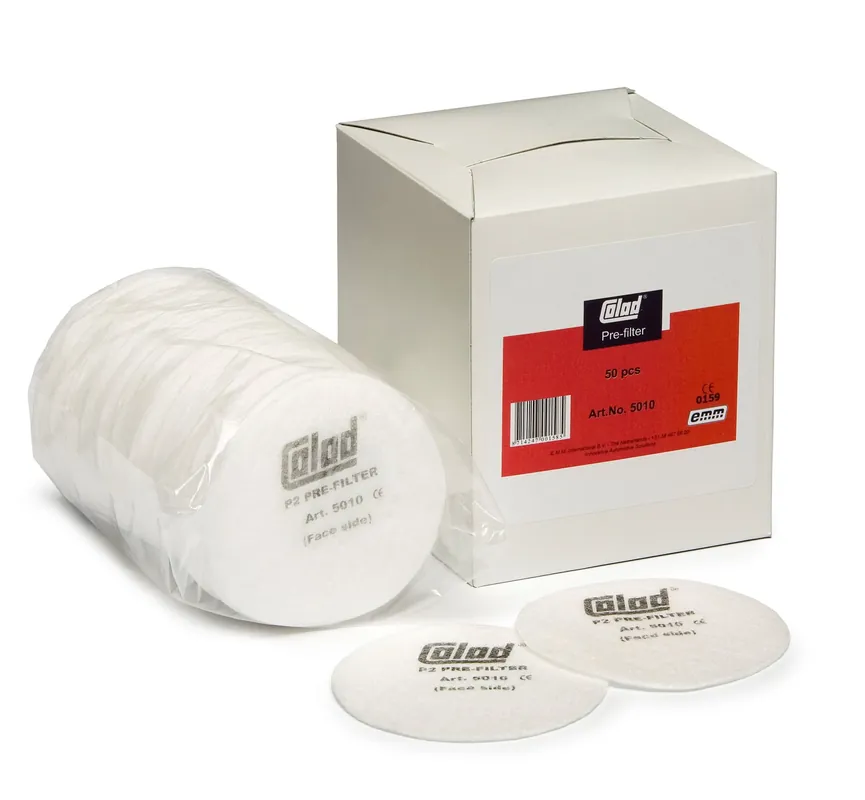 Actieprijs COLAD Voorfilters per 50 stuks voor COLAD Spuitmasker 5000