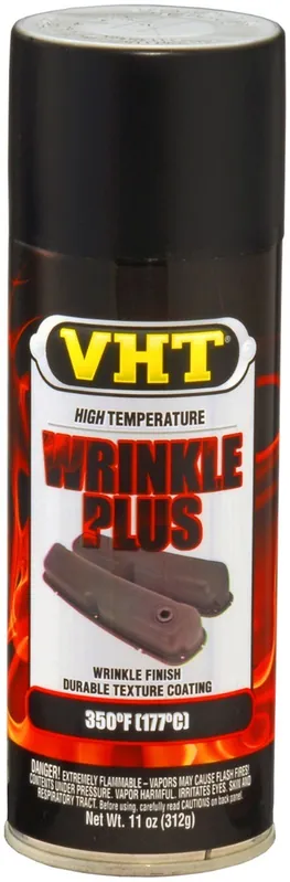VHT Wrinkle Paint spuitbus - Krimplak ZWART - 400ml Seizoensaanbieding