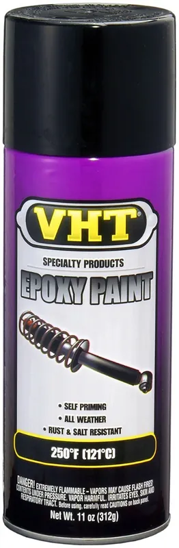 VHT Epoxy Paint spuitbus - Zwart hoogglans - 400ml Betrouwbaar