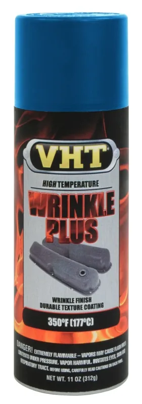 VHT Wrinkle Paint spuitbus - Krimplak Blauw - 400ml Betaalbaar