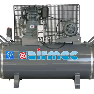 AIRMEC CFT305-15 Oliegesmeerde zuigercompressor 650 ltr/min - 5,5 pk * 15 BAR UITVOERING * Premium