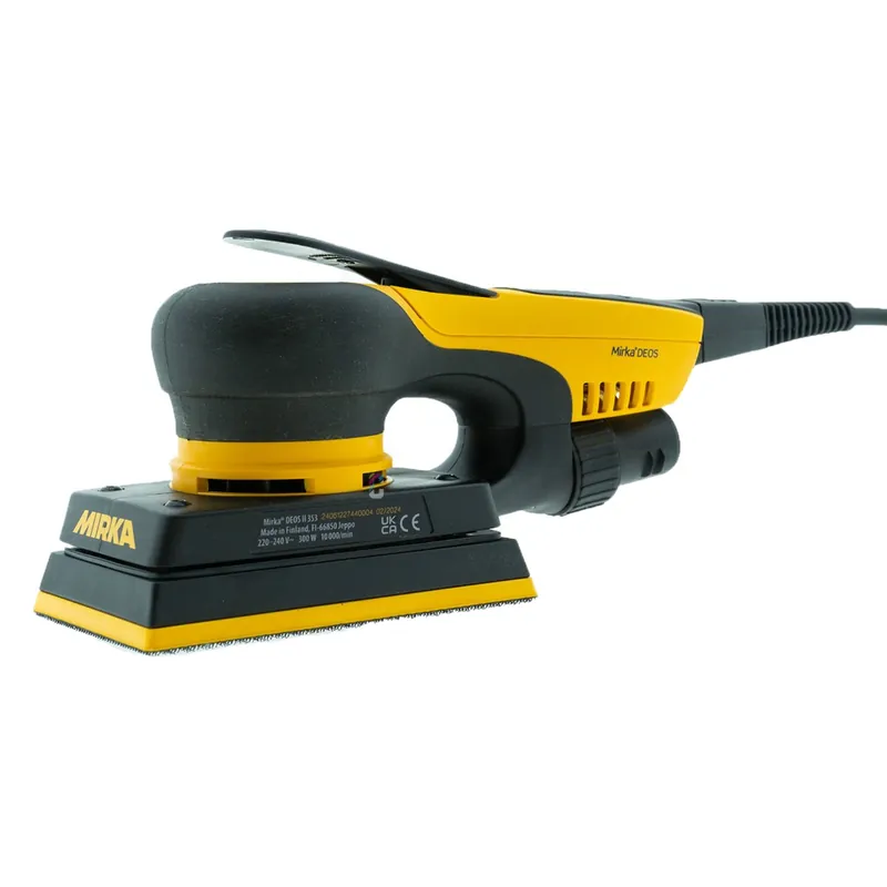 Gratis Retour MIRKA DEOS II 353 Vlakschuurmachine 81x133mm