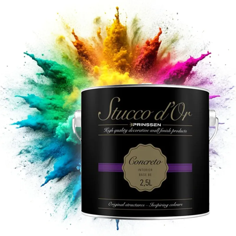 Stucco d'Or Concreto Betonlookverf - 2,5 liter Korting