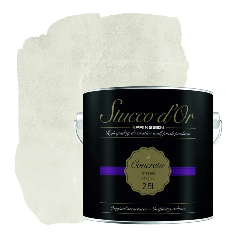 Koop Vandaag Stucco d'Or Concreto Urban Olive Green Betonlookverf - 2,5 liter