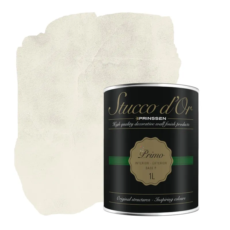 Stucco d'Or Primo Creamy White Betonlookverf Primer - 1 liter Veilige Betaling