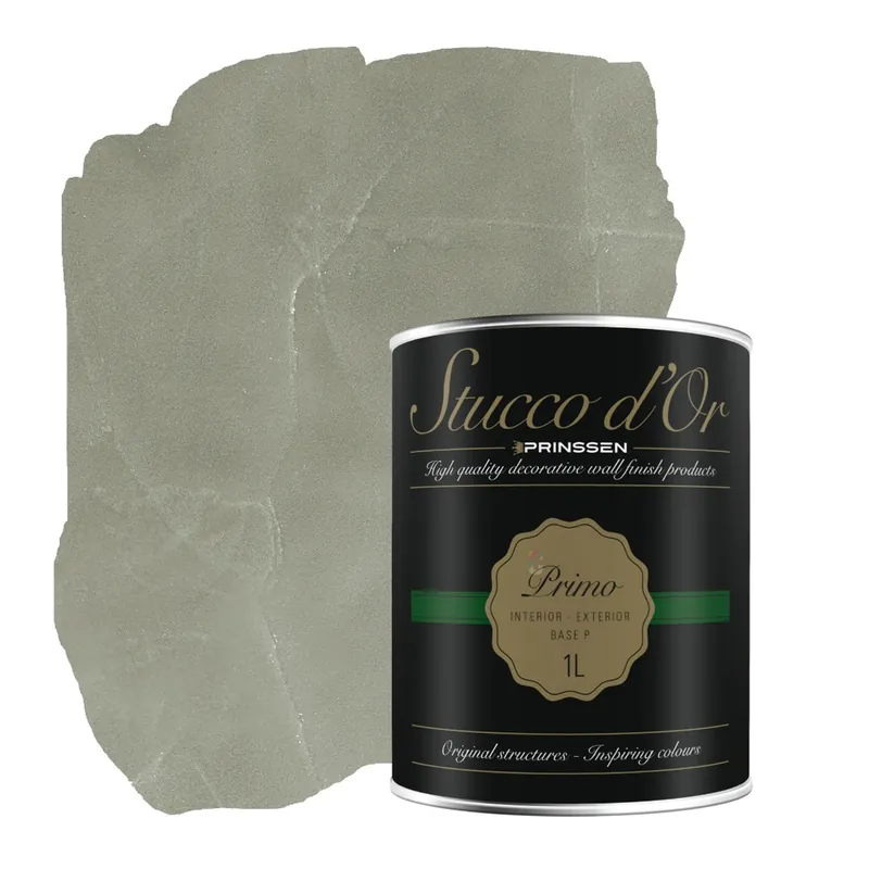 Stucco d'Or Primo Camouflage Green Betonlookverf Primer - 1 liter Tijdelijk Beschikbaar
