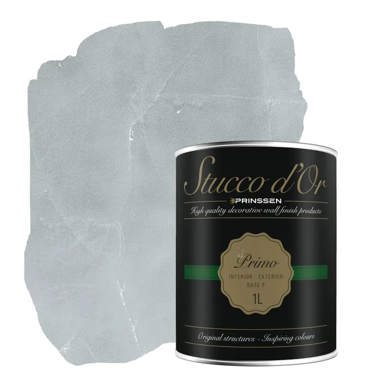 Stucco d'Or Primo Industrial Stone Grey Betonlookverf Primer - 1 liter Alleen Vandaag