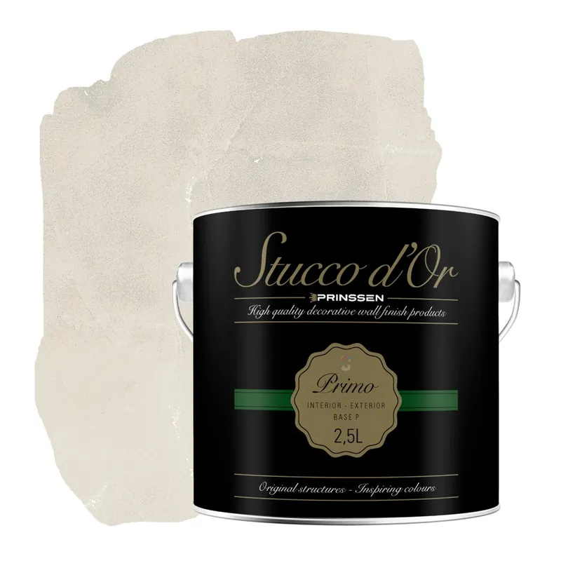 Hete Deal Stucco d'Or Primo Natural Beige Betonlookverf - 2,5 liter