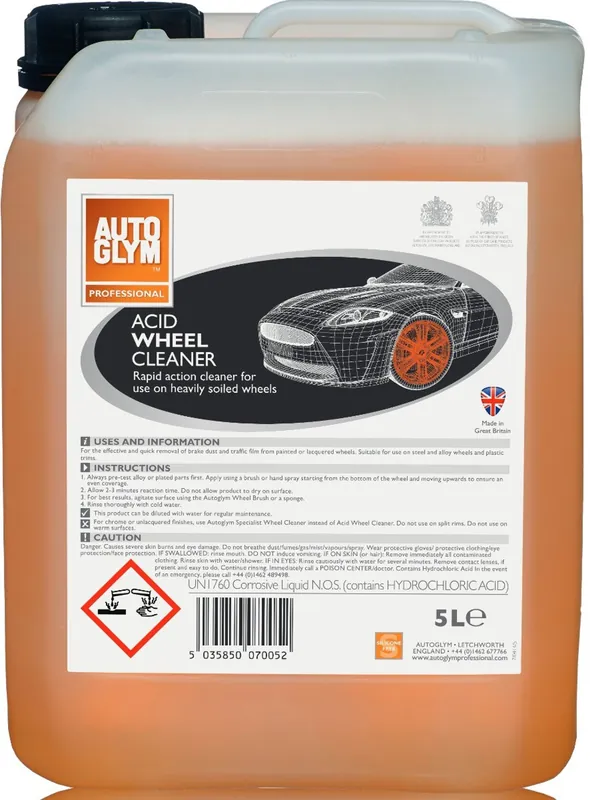Uitverkoop AUTOGLYM Acid Wheel Cleaner 5 liter