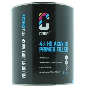 Korting CROP 2K HS Acryl Primer Filler ZWART VS5 - Blik 4 liter