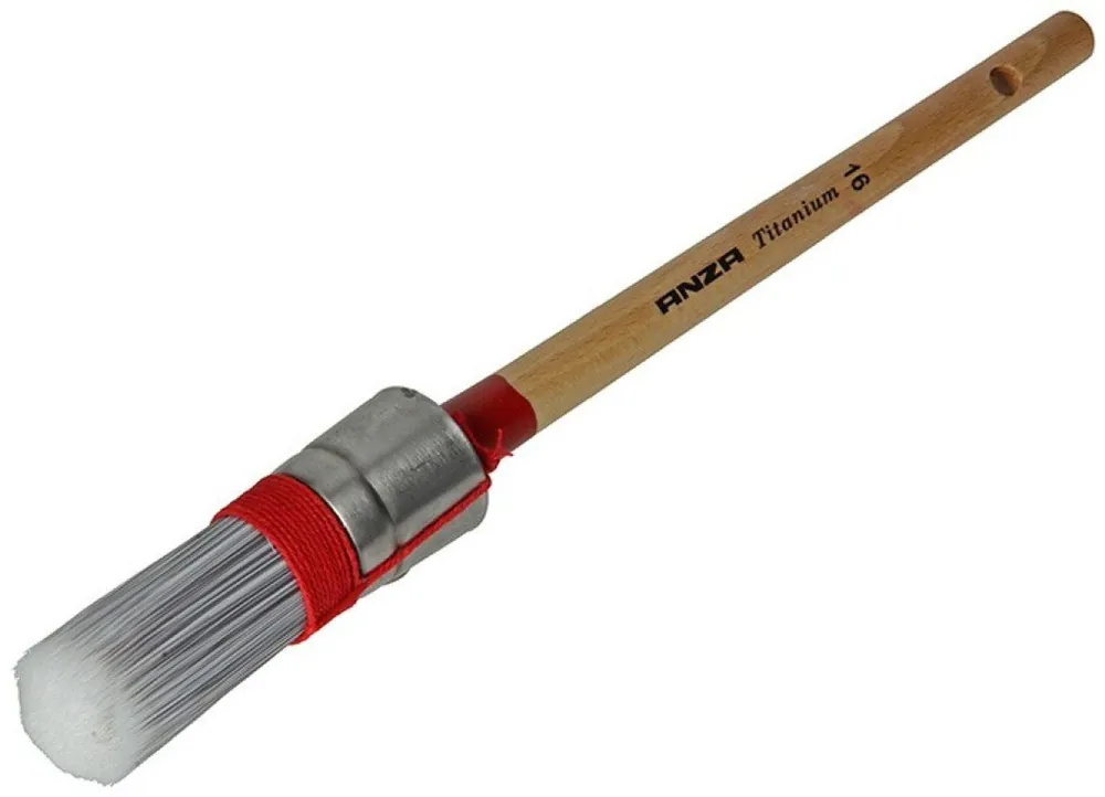 Anza Titanium Ronde Kwast Gratis Retour