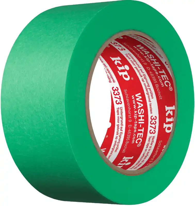 Superprijs Kip 3373 Washi Tape Extra Sterk Groen 48mm - per rol