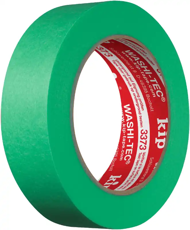 Kip 3373 Washi Tape Extra Sterk Groen 30mm - per rol Voordeelprijs
