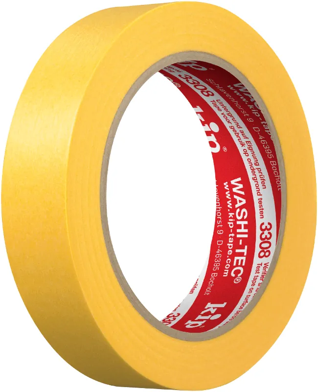 Kip 3308 Washi Tape Geel 24mm - per rol Hete Deal