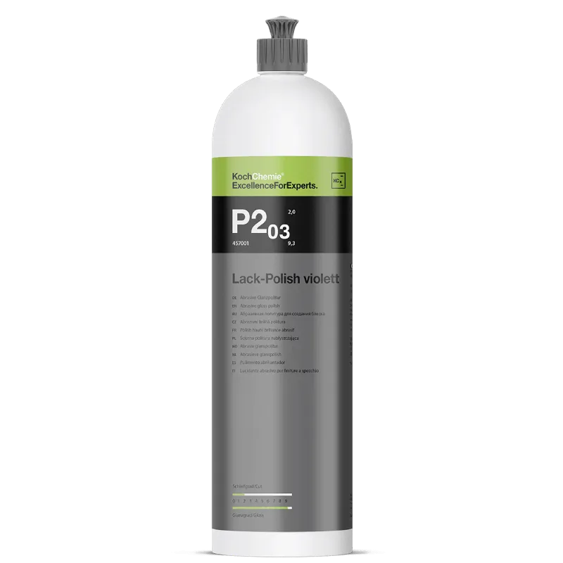 Koch Chemie Lack Polish Violett P2.03 1 liter - Finishing Polijstpasta Tijdelijk Beschikbaar
