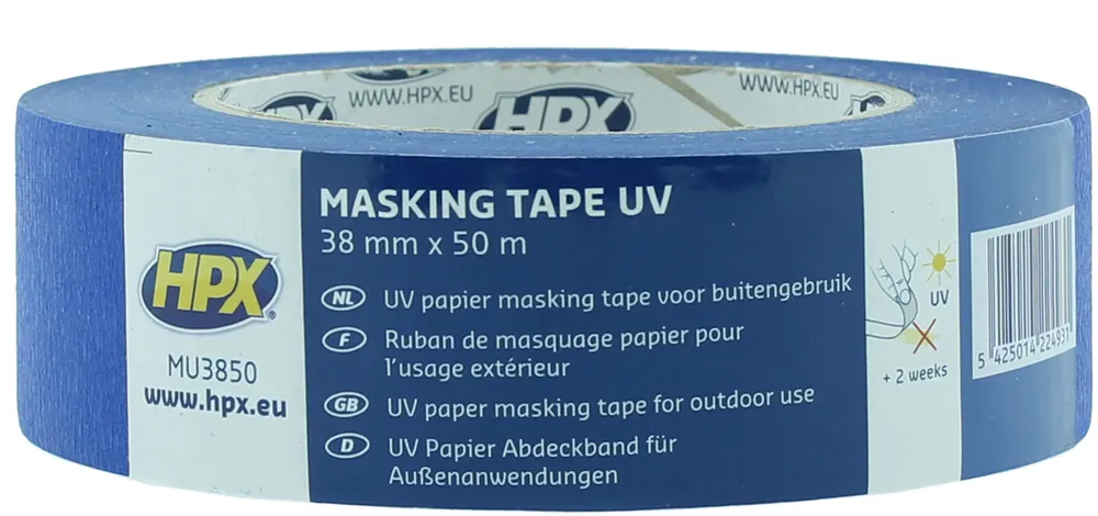 HPX UV bestendige Tape 38mm - 50 meter Populair