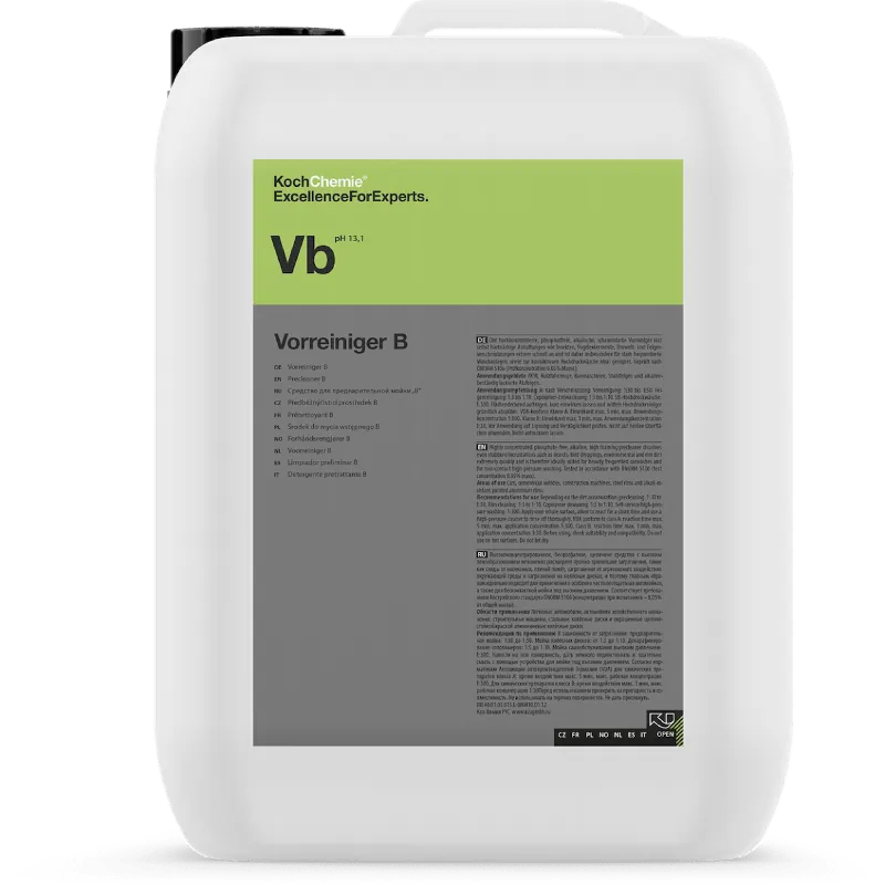 Gecertificeerd Koch Chemie Vorreiniger B 10 liter - Pre Cleaner