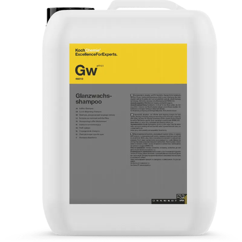 Koch Chemie Glanzwachsshampoo 10 liter - Autoshampoo met Wax Gratis Retour