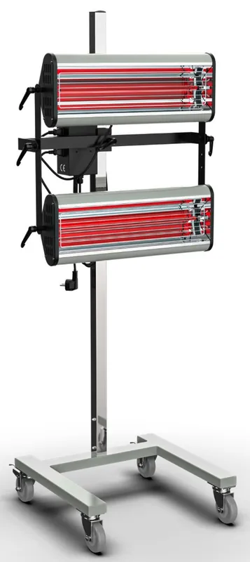 Laatste Kans B-TEC IR-X2 Infrarood Lakdroger met 2 cassettes 2040 Watt