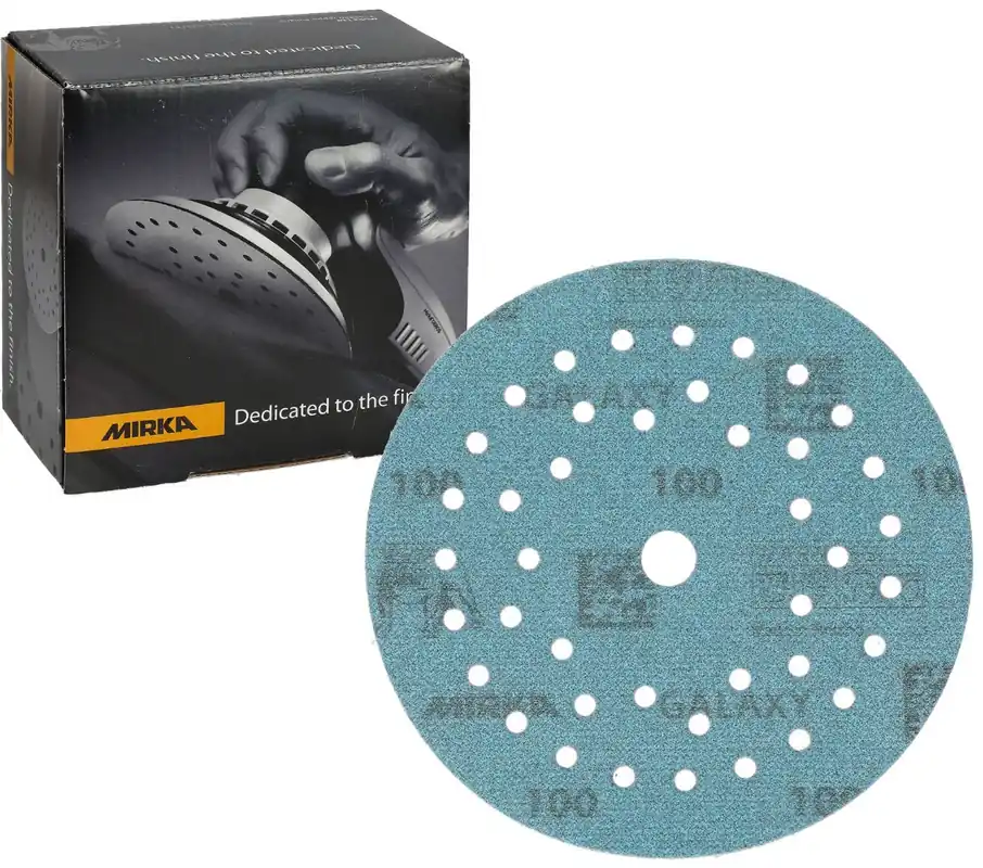 Gratis Retour MIRKA Galaxy schuurschijven 125mm - 50 stuks
