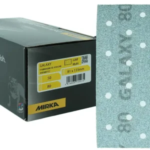 Direct Beschikbaar MIRKA Galaxy schuurstroken 81x133mm - 50 stuks