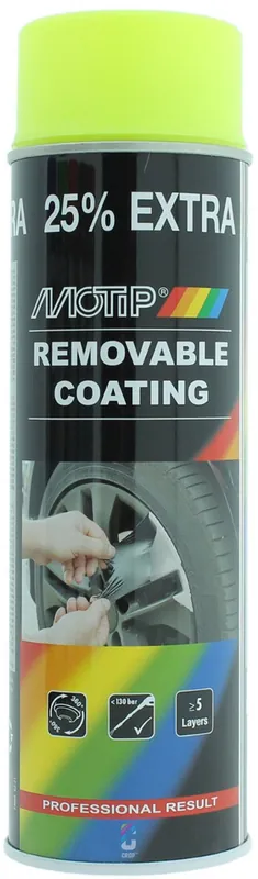 MoTip SprayPlast GEEL spuitbus 500ml Must-Have