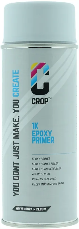 CROP Epoxy Primer Grijs spuitbus 400ml - Professional Speciale Aanbieding