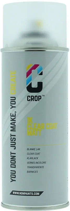 Koop Online CROP Blanke Lak MAT spuitbus - Professional