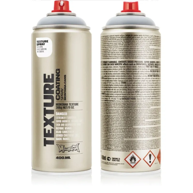Favoriet Montana - Texture Coating Spray T8000- 400ml - Grijs