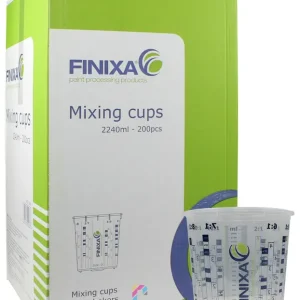 FINIXA Mengbekers 2240ml - 200 stuks Direct Beschikbaar