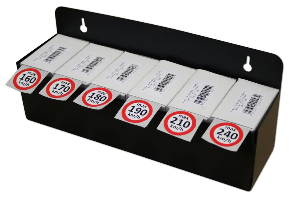 Snelheidssticker Starterset compleet voor winterbanden (incl wanddispenser) Koop Online