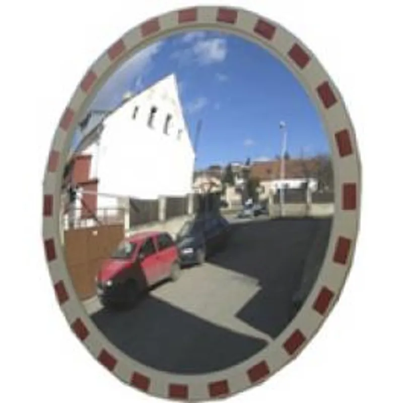 Verkeersveiligheidsspiegel ø 1200mm Acryl 40 meter blikveld rond mode Finale Uitverkoop