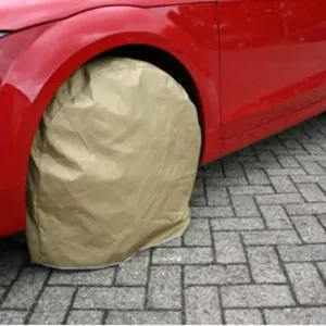 Merkproduct Wielhoezen EUROPA van canvas met metalen ring voor wielen van 14-15 inch / 4 stuks