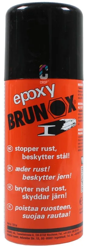 Premium BRUNOX Epoxy Roestomvormer spuitbus 150ml