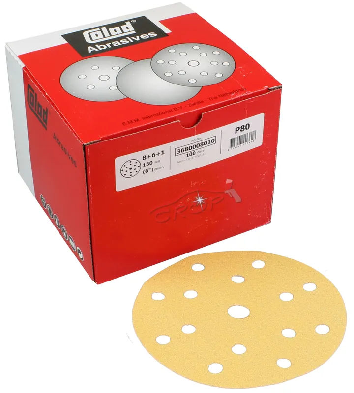 COLAD Schuurschijven 150mm - 15 gaten - Premium Laatste Versie