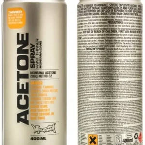 Montana TECH Aceton T5100 Reiniger & Verdunner in Spuitbus 400ml Betrouwbaar