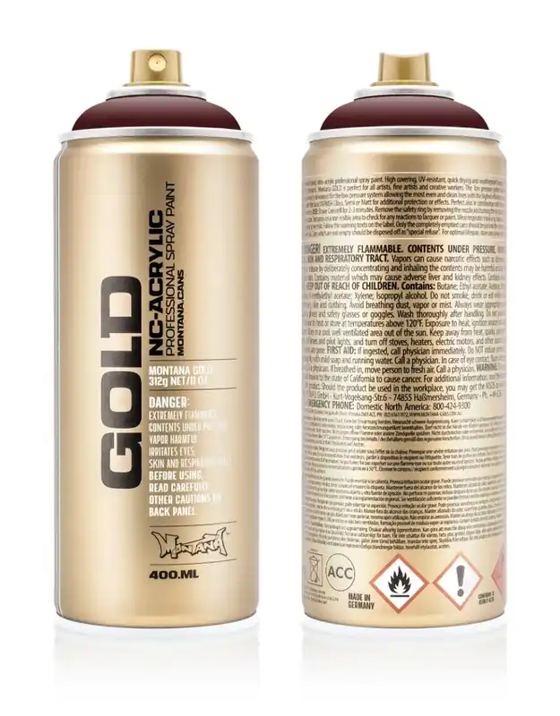 Montana GOLD CL8320 Kastanje spuitbus 400ml Gereduceerde Prijs