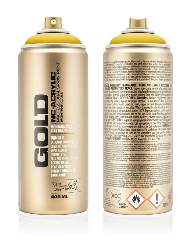 Laatste Versie Montana GOLD G1030 Banana spuitbus 400ml