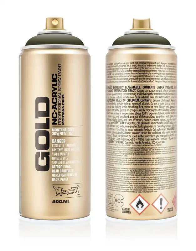 Gecertificeerd Montana GOLD G1170 Nato spuitbus 400ml