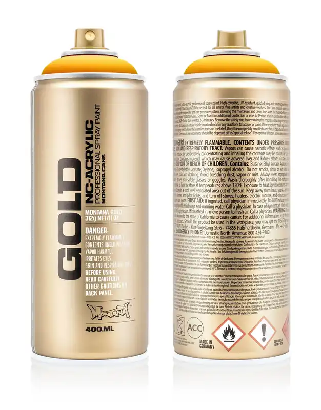 Montana GOLD G1230 Yolk spuitbus 400ml Meest Verkocht