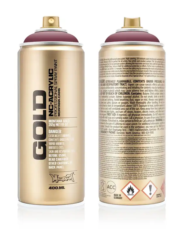 Korting Montana GOLD G4030 Ancient Pink spuitbus 400ml