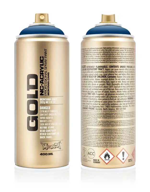 Montana GOLD G5080 Ultramarine spuitbus 400ml Flitsaanbieding