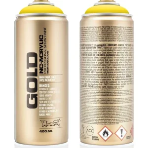Weekendaanbieding Montana GOLD S1000 Shock Yellow Light spuitbus 400ml