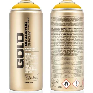 Betaalbaar Montana GOLD S1010 Shock Yellow spuitbus 400ml